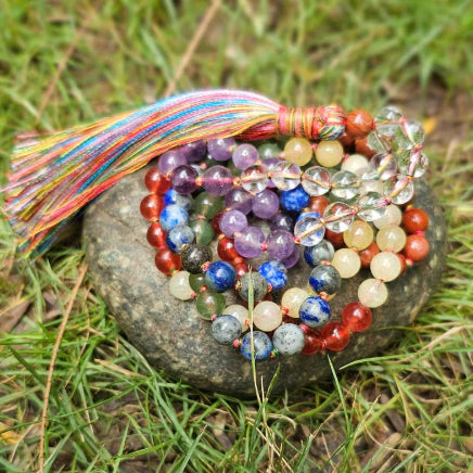 7 chakra Jaap Mala For Meditation (6mm)