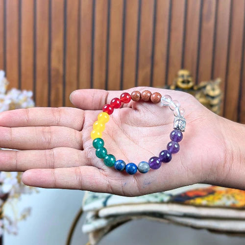 7 Chakra Healing Bracelet (8mm)