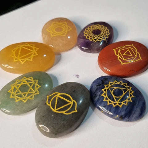 7 Chakras Tumble Set For Balance