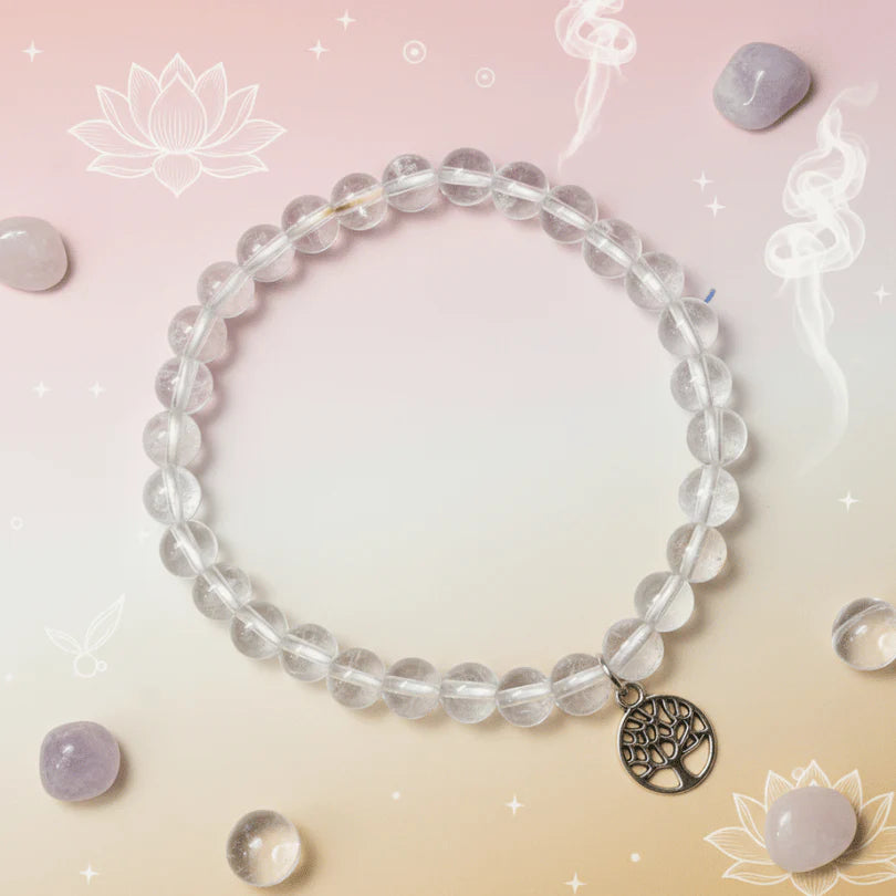 Clear quartz bracelet For Harmony (6mm)