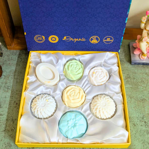 7 Chakra Soap Kit – Handmade Natural Chakra Healing Soaps