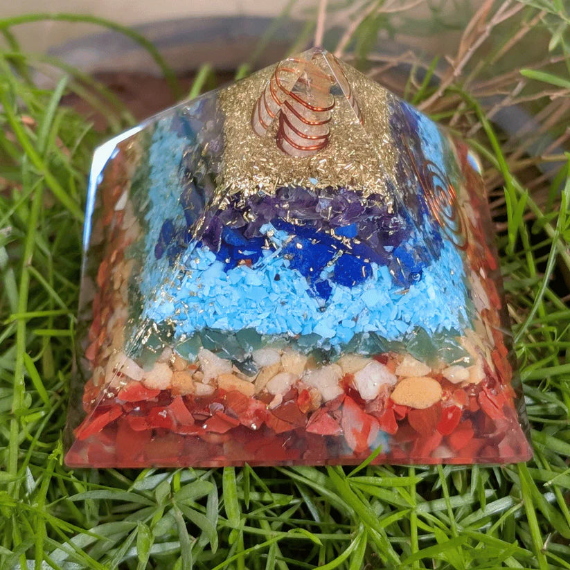 7 Chakra Pyramid For Transformation
