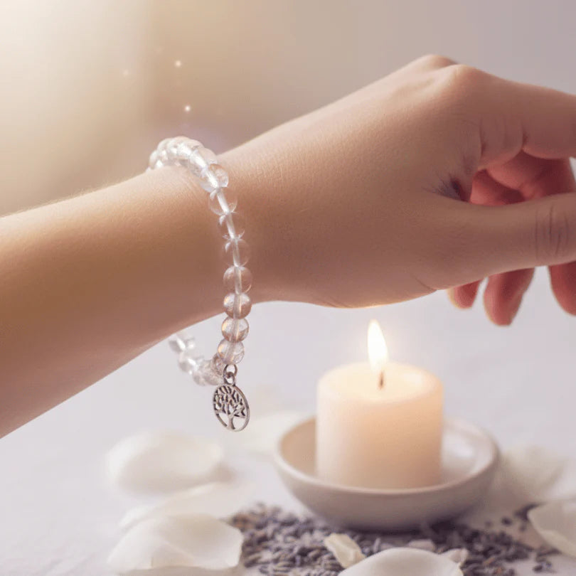 Clear quartz bracelet For Harmony (6mm)